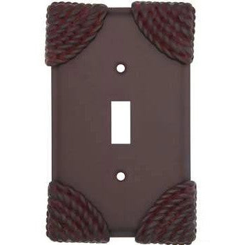 ANNE AT HOME Roguery Ropes Wall Plate (Weathered Rust Finish)