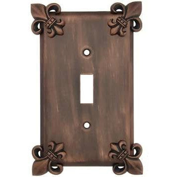 ANNE AT HOME Fleur-De-Lis Wall Plate (Antique Copper Finish)