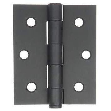 ACORN MANUFACTURING 2 1/2 Inch by 3 Inch Surface Hinge (Forged Black Iron)