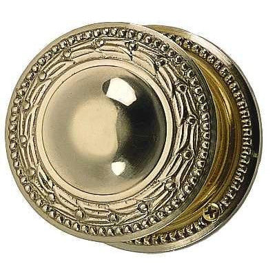 COPPER MOUNTAIN HARDWARE Solid Brass Laurel Style Door Knob Set