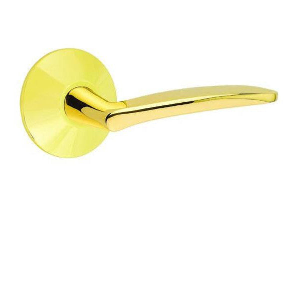 EMTEK Emtek Solid Brass Poseidon Lever With Modern Rosette(Several Finishes)