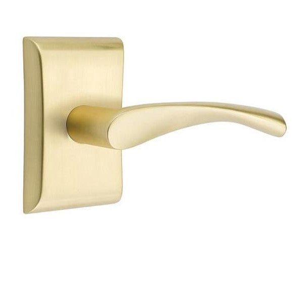 EMTEK Emtek Solid Brass Triton Lever With Neos Rosette