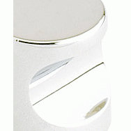 EMTEK 7/8 Inch Brass Finger Pull (Polished Chrome Finish)