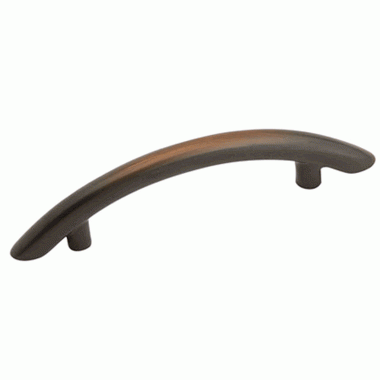 EMTEK Emtek 8 5/8 Inch Overall (6 Inch c-c) Brass Arch Pull (Oil Rubbed Bronze Finish)