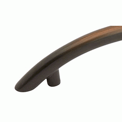 EMTEK Emtek 8 5/8 Inch Overall (6 Inch c-c) Brass Arch Pull (Oil Rubbed Bronze Finish)