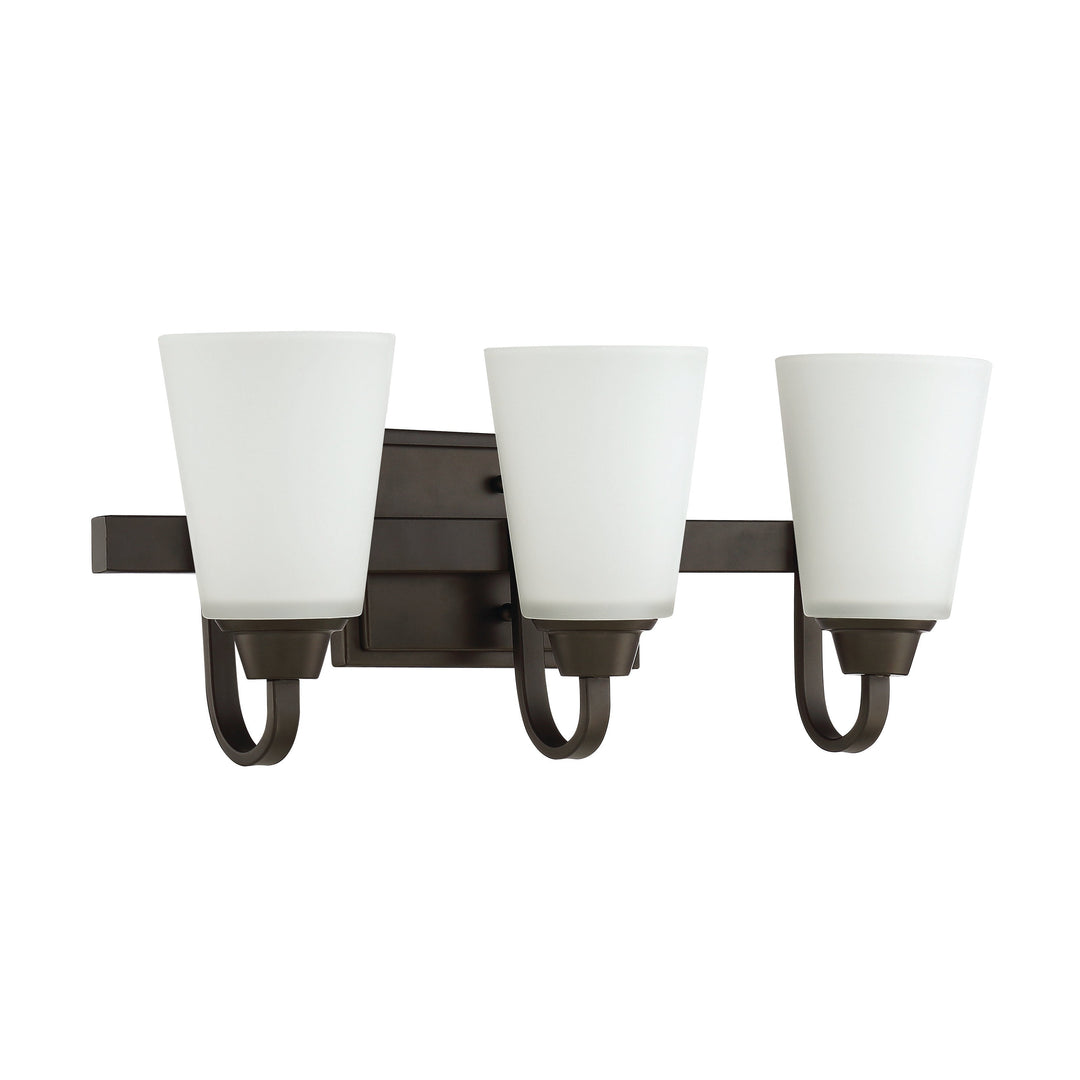 CRAFTMADE Grace 3 Light Vanity in Espresso