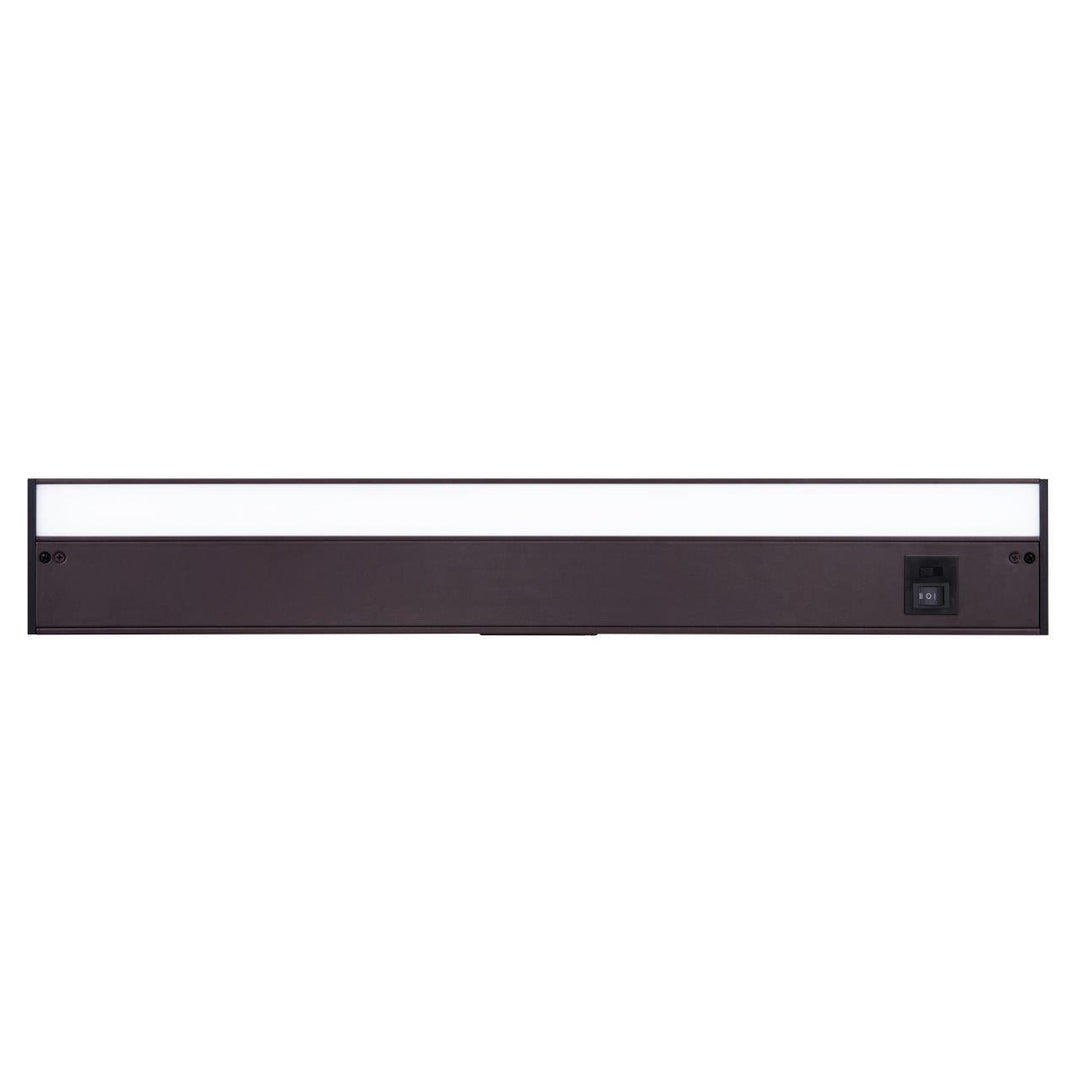 CRAFTMADE 24" Under Cabinet LED Light Bar in Bronze (3-in-1 Adjustable Color Temperature)