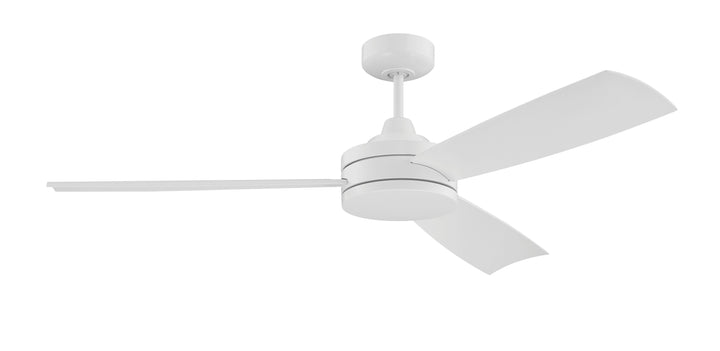 CRAFTMADE 54" Inspo Indoor/Outdoor (Damp) in White w/ White Blades