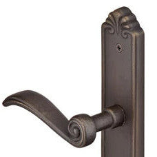 EMTEK Solid Brass Tuscany Keyed Style Multi Point Lock Trim (Medium Bronze Finish)