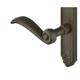 EMTEK Solid Brass Tuscany Keyed Style Multi Point Lock Trim (Medium Bronze Finish)