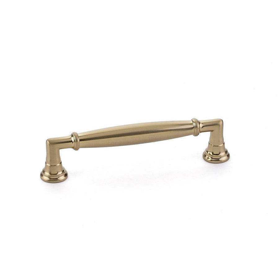 EMTEK 4 5/8 Inch (4 Inch c-c) Solid Brass Westwood Pull