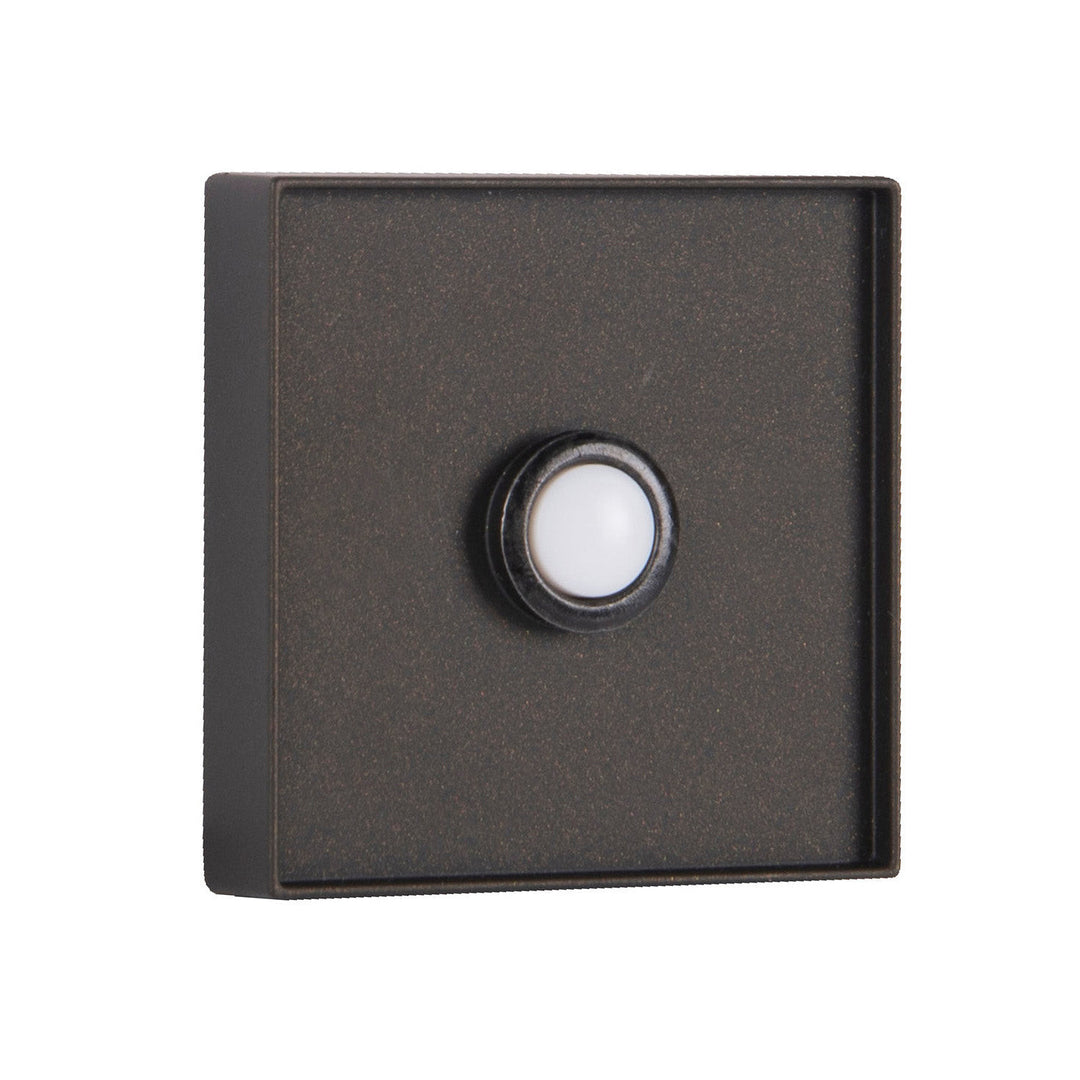 CRAFTMADE Recessed Mount LED Lighted Push Button in Espresso