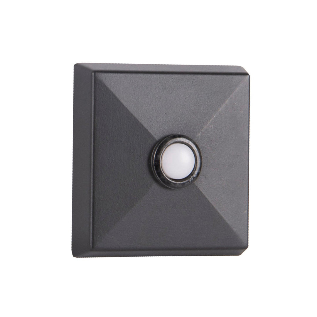 CRAFTMADE Surface Mount LED Lighted Push Button in Black