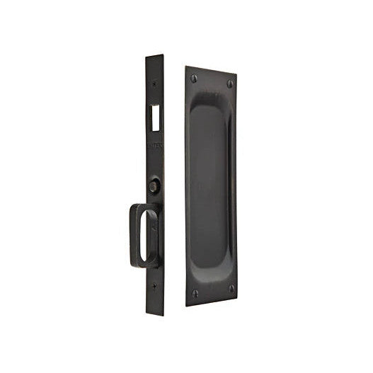 EMTEK Solid Brass Passage Pocket Door Mortise Lock