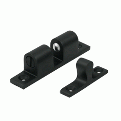 DELTANA 2 1/4 Inch Deltana Ball Tension Catch (Matte Black Finish)