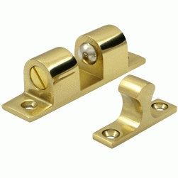 DELTANA 3 Inch Deltana Ball Tension Catch (Polished Brass Finish)