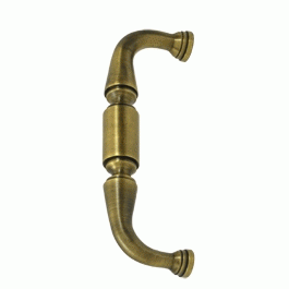 DELTANA 6 Inch Deltana Solid Brass Door Pull (Antique Brass Finish)