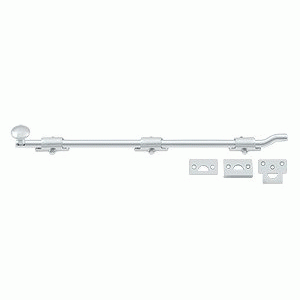 DELTANA 18 Inch Deltana Offset Heavy Duty Surface Bolt Polished Chrome Finish