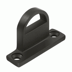 DELTANA 1 Inch Deltana Solid Brass Heavy Duty Bracket (Oil Rubbed Bronze Finish)