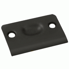 DELTANA 2 1/8 Inch Deltana Strike Plate (Oil Rubbed Bronze Finish)