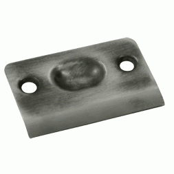 DELTANA 2 1/8 Inch Deltana Strike Plate (Antique Nickel Finish)