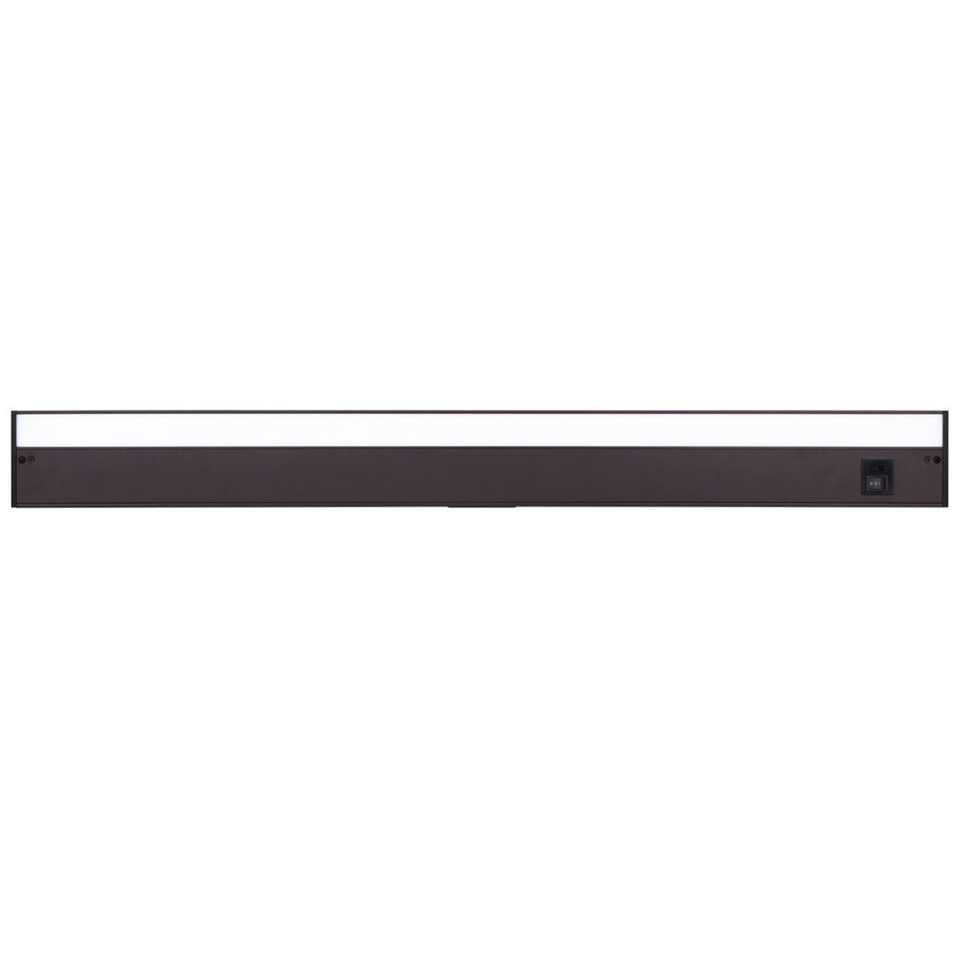 CRAFTMADE 36" Under Cabinet LED Light Bar in Bronze (3-in-1 Adjustable Color Temperature)