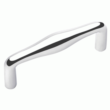 EMTEK 3 1/4 Inch Overall (3 Inch c-c) Dane Pull (Polished Chrome Finish)