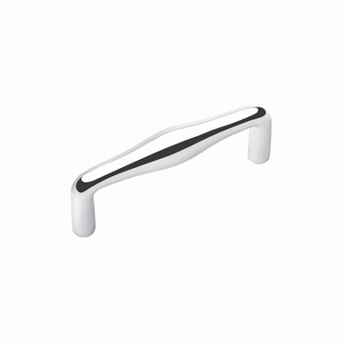 EMTEK 10 1/4 Inch Overall (10 Inch c-c) Dane Pull (Polished Chrome Finish)