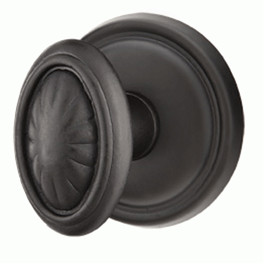 EMTEK Emtek Solid Brass Lost Wax Parma Door Knob Set With Round Rosette