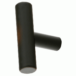 EMTEK Emtek 2 Inch Solid Brass Bar Knob (Oil Rubbed Bronze Finish)