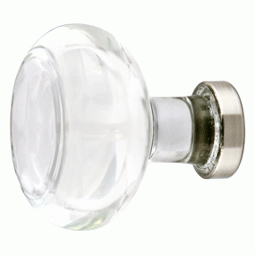 EMTEK 1 1/4 Inch Georgetown Cabinet Knob (Brushed Nickel Finish)