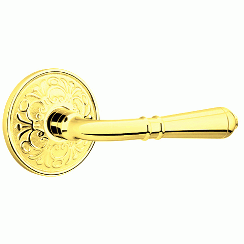 EMTEK Emtek Solid Brass Turino Lever With Lancaster Rosette (Many Finishes Available)