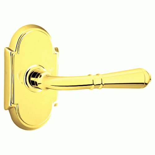 EMTEK Emtek Solid Brass Turino Lever With # 8 Rosette