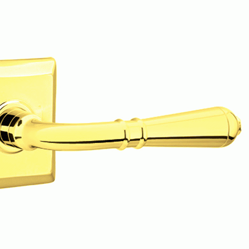 EMTEK Emtek Solid Brass Turino Lever With Quincy Rosette