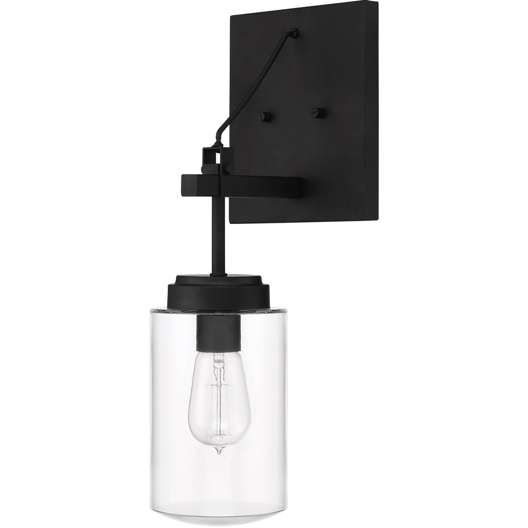 CRAFTMADE Crosspoint 1 Light Outdoor Wall Sconce Espresso