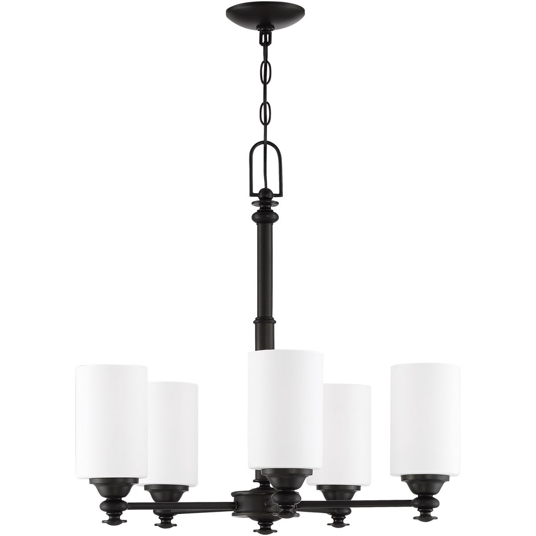 CRAFTMADE Dardyn 5 Light Chandelier in Espresso