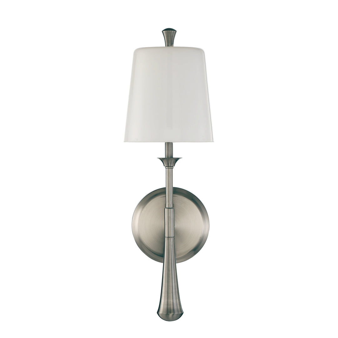 CRAFTMADE Palmer 1 Light Sconce in Brushed Polished Nickel