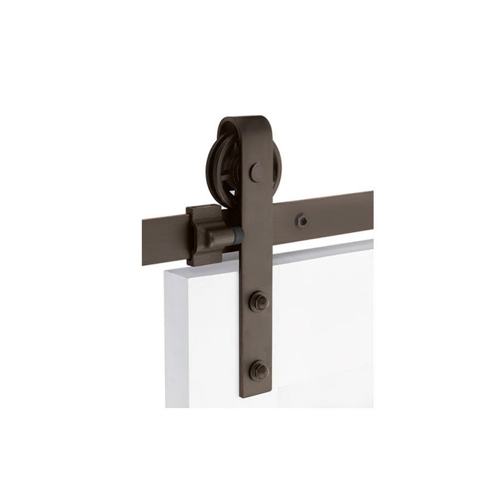 EMTEK Classic Face Mount Barn Door Hanger (Several Finishes Available)