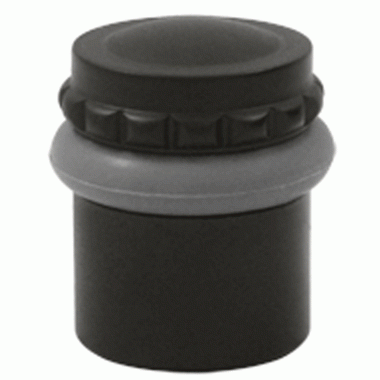 DELTANA Floor Mounted Bumper Door Stop (Oil Rubbed Bronze Finish)