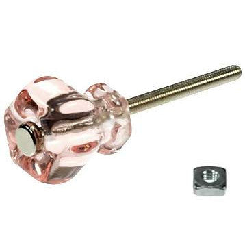 COPPER MOUNTAIN HARDWARE 1 Inch Depression Pink Cabinet Door Knobs and Specialty Drawer Knobs