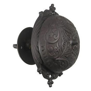 COPPER MOUNTAIN HARDWARE Copper Mountain Oil Rubbed Bronze Eastlake Mechanical Twist Doorbell