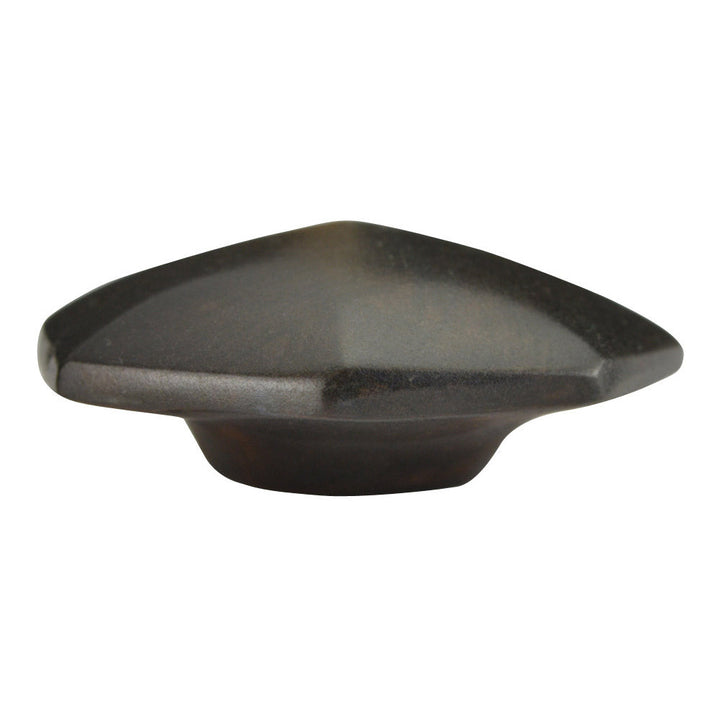 1 3/8 Inch Solid Brass Heptagonal Cabinet & Furniture Knob