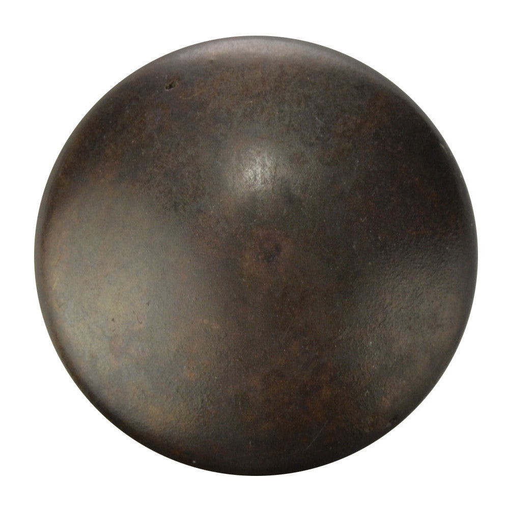 COPPER MOUNTAIN HARDWARE 1 Inch Brass Round Cabinet Knob (Oil Rubbed Bronze Finish)