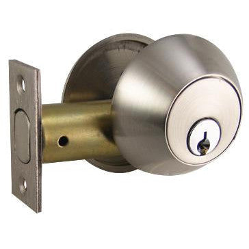 EMTEK Solid Brass Keyed Entry Deadbolt (Several Finishes Available)