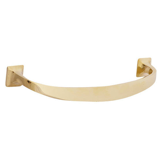 COPPER MOUNTAIN HARDWARE 11 Inch Traditional Door Pull (Polished Brass Finish)