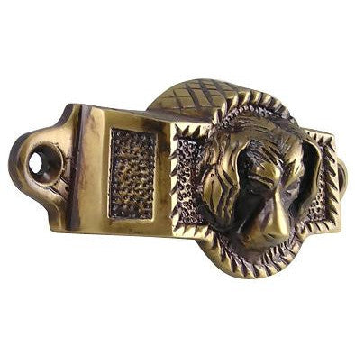 COPPER MOUNTAIN HARDWARE 4 Inch Overall (3 1/2 Inch c-c) Solid Brass Golden Retriever Rectangular Cup Pull (Antique Brass Finish)