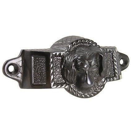 COPPER MOUNTAIN HARDWARE 4 Inch Overall (3 1/2 Inch c-c) Solid Brass Golden Retriever Rectangular Cup Pull (Oil Rubbed Bronze Finish)