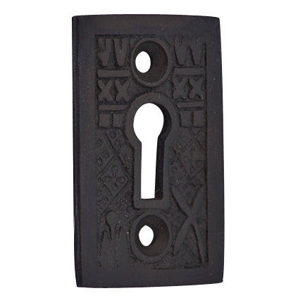 Copper Mountain Hardware Solid Brass Tiny Key Hole Cover (Oil Rubbed Bronze Finish)