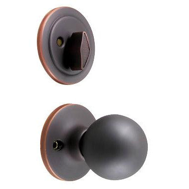 COPPER MOUNTAIN HARDWARE Lincoln Brass Entryway Set (Oil Rubbed Bronze Finish)