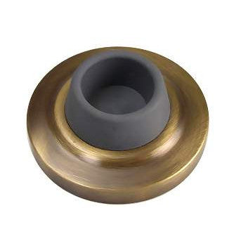 DELTANA 2 3/8 Inch Wall Bumper Guard (Antique Brass Finish)